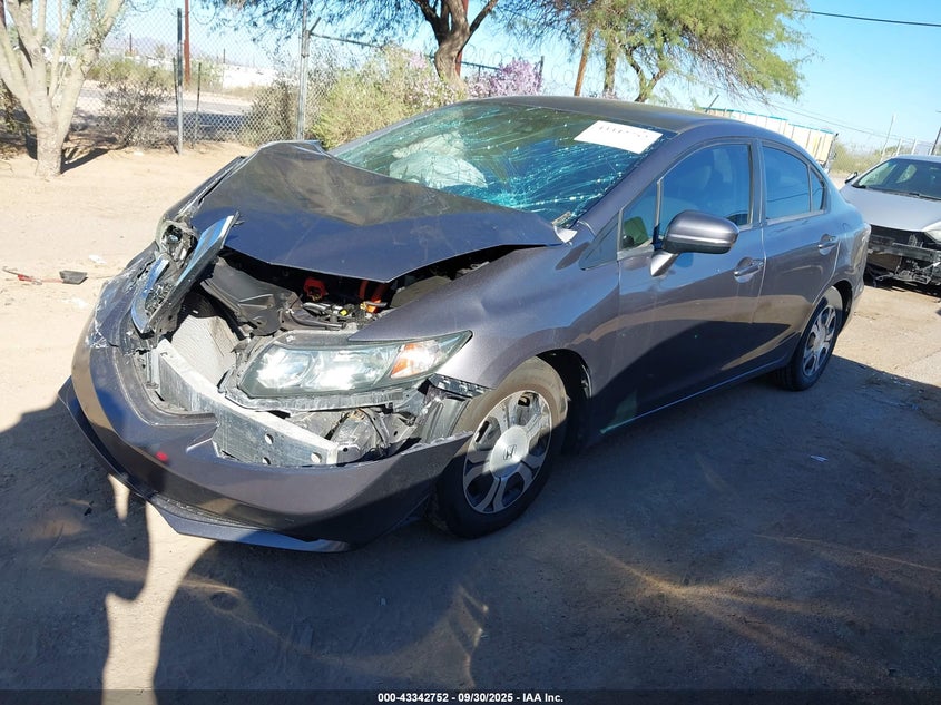 2015 HONDA CIVIC HYBRID 19XFB4F35FE001805
