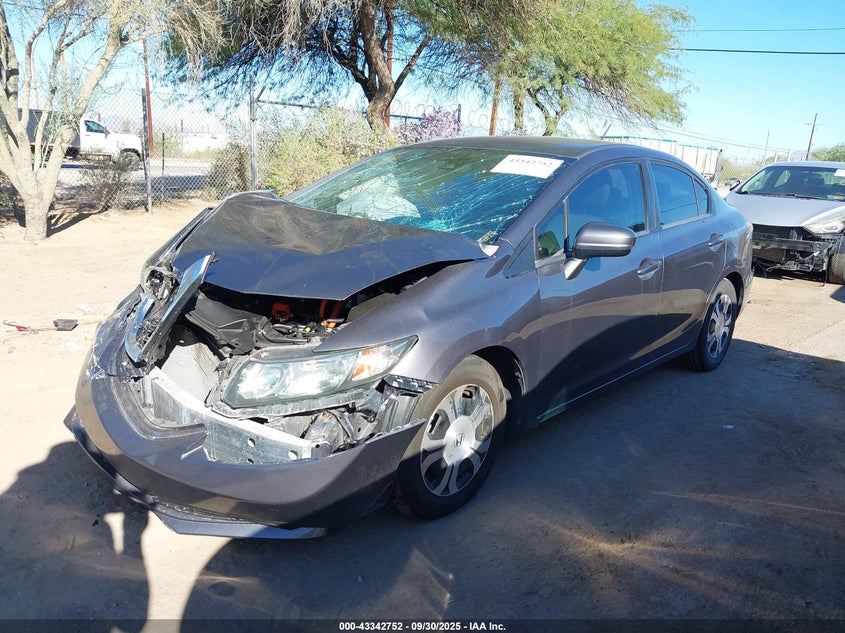 2015 HONDA CIVIC HYBRID 19XFB4F35FE001805