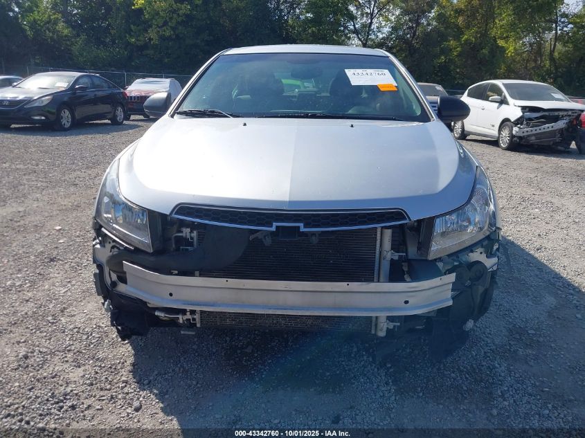 2011 Chevrolet Cruze Ls VIN: 1G1PC5SH8B7220768 Lot: 43342760