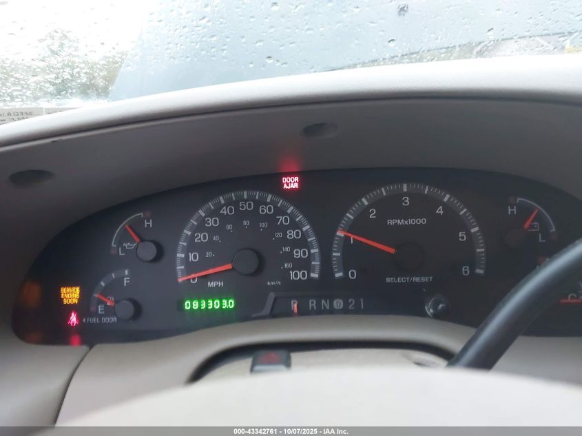 2003 Ford F-150 Lariat/Xl/Xlt VIN: 2FTRX18L03CA12945 Lot: 43342761