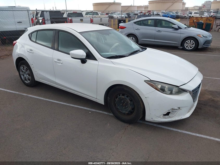 2016 MAZDA MAZDA3 I SPORT - JM1BM1J76G1344967