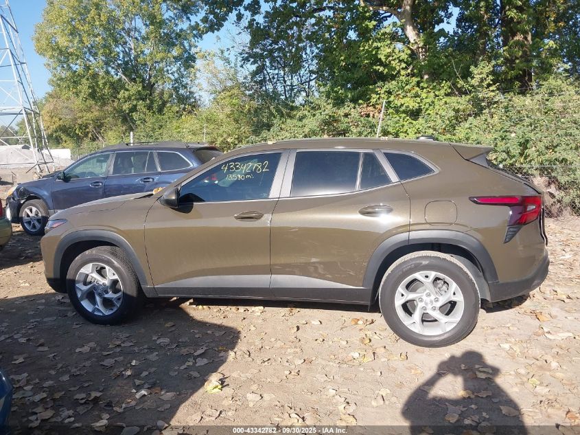 2024 Chevrolet Trax Fwd Sp VIN: KL77LFE21RC105528 Lot: 43342782