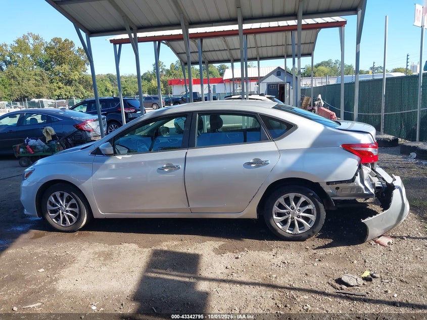 2019 Nissan Sentra Sv VIN: 3N1AB7AP6KY235713 Lot: 43342795