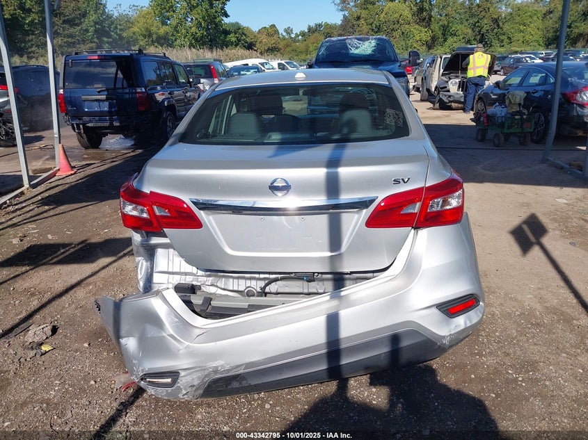 2019 Nissan Sentra Sv VIN: 3N1AB7AP6KY235713 Lot: 43342795