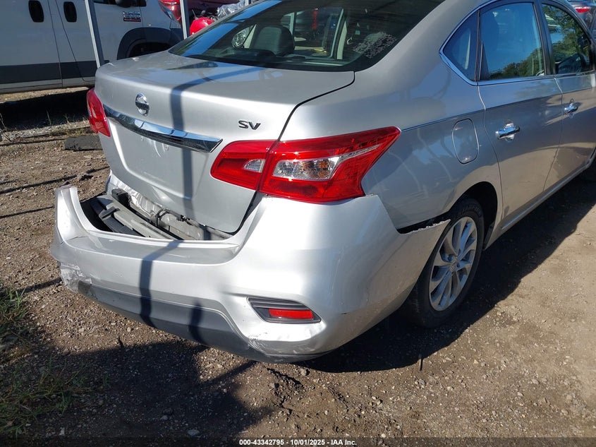2019 Nissan Sentra Sv VIN: 3N1AB7AP6KY235713 Lot: 43342795