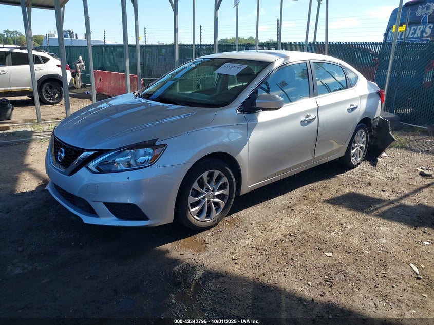 VIN 3N1AB7AP6KY235713 2019 NISSAN SENTRA SV
