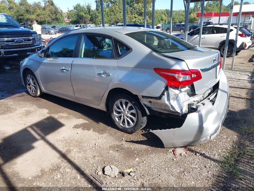 VIN 3N1AB7AP6KY235713 2019 NISSAN SENTRA SV