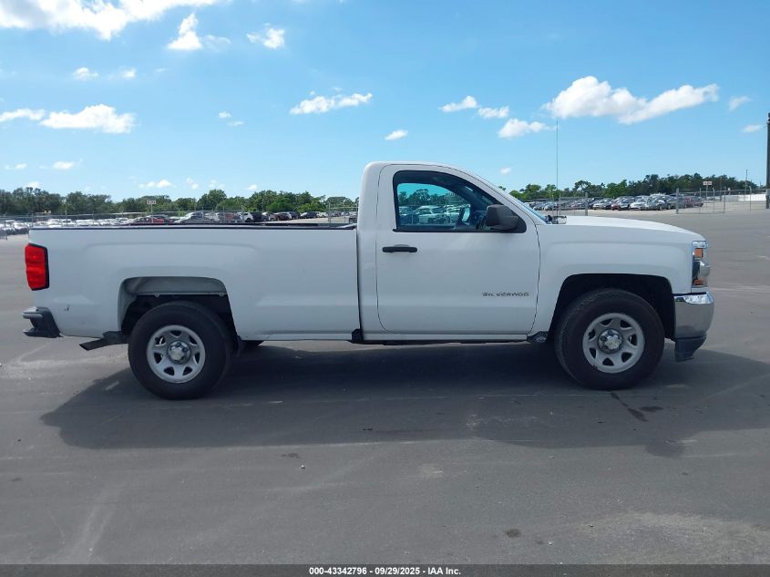 2018 Chevrolet Silverado 1500 Wt VIN: 1GCNCNEC8JZ906214 Lot: 43342796