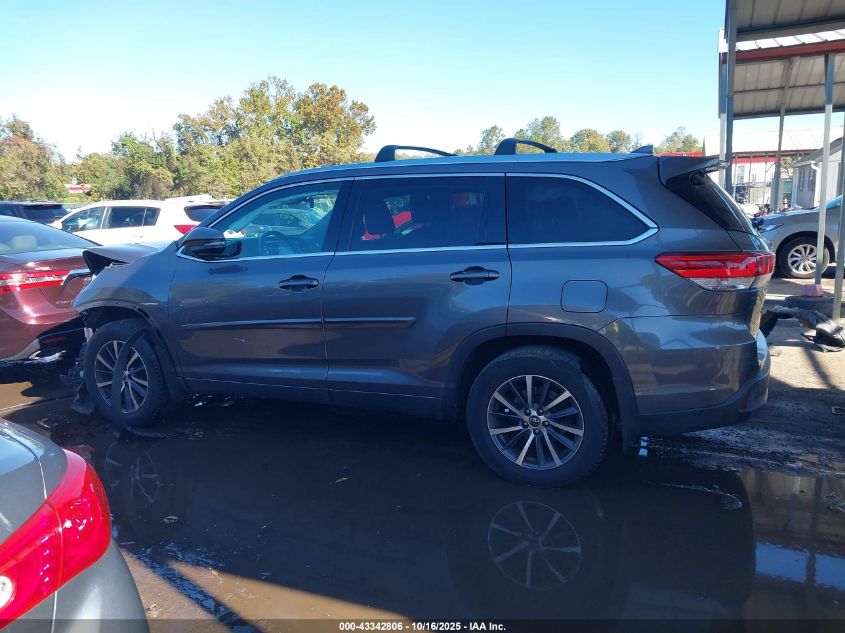 2017 Toyota Highlander Xle VIN: 5TDJZRFH6HS375816 Lot: 43342806