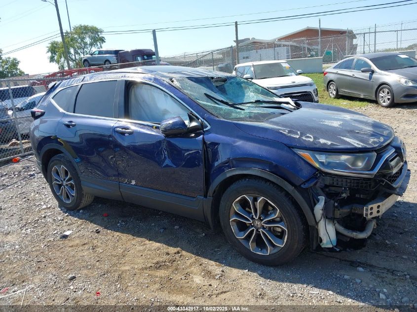 2020 Honda Cr-V 2Wd Ex VIN: 7FARW1H50LE015572 Lot: 43342817