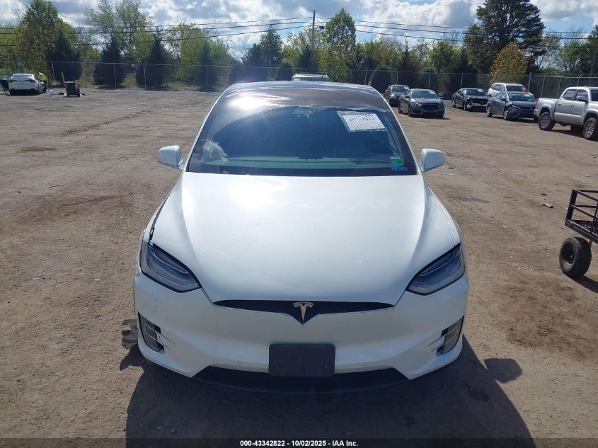 2020 Tesla Model X Long Range Dual Motor All-Wheel Drive/Long Range Plus Dual Motor All-Wheel Drive VIN: 5YJXCBE25LF249346 Lot: 43342822