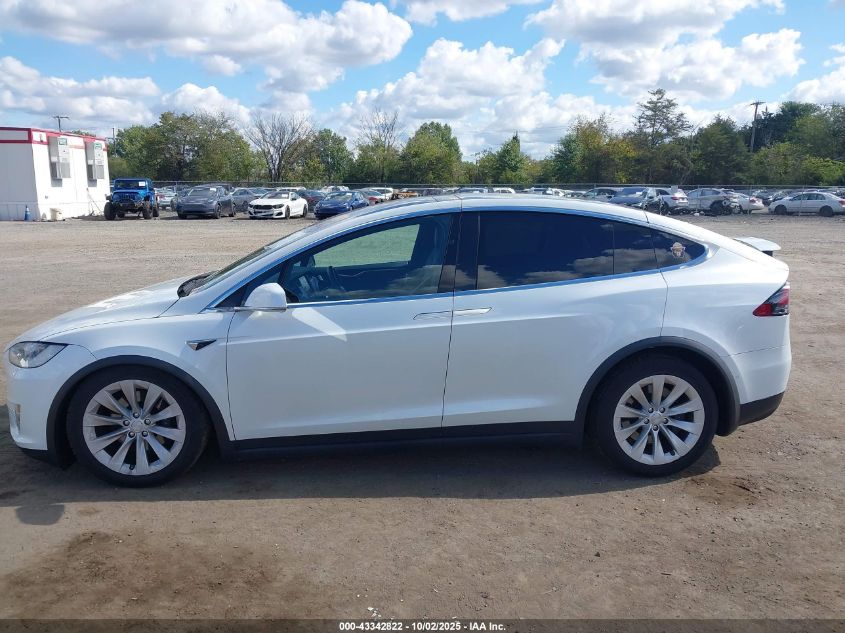2020 Tesla Model X Long Range Dual Motor All-Wheel Drive/Long Range Plus Dual Motor All-Wheel Drive VIN: 5YJXCBE25LF249346 Lot: 43342822