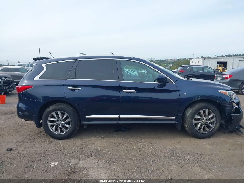 2015 Infiniti Qx60 VIN: 5N1AL0MM1FC548276 Lot: 43342828