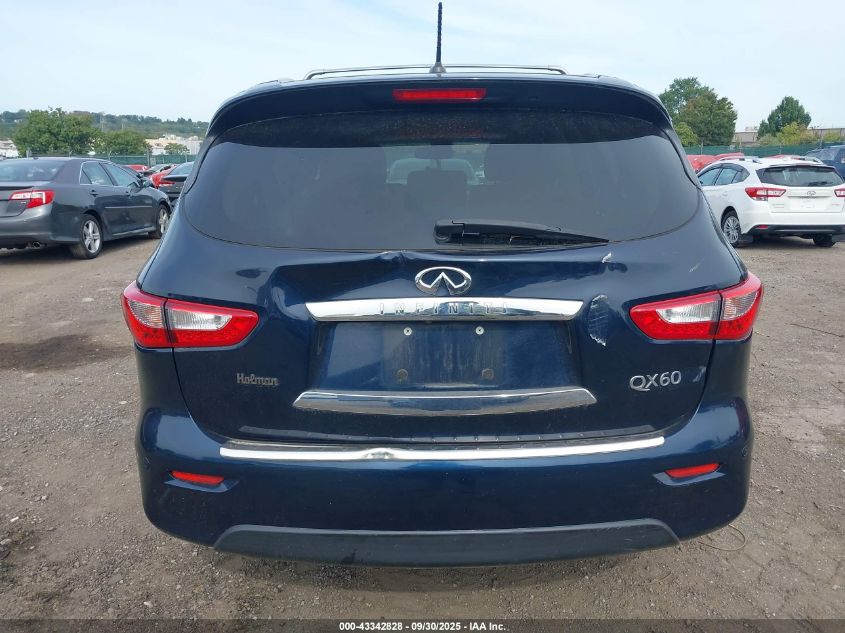 2015 Infiniti Qx60 VIN: 5N1AL0MM1FC548276 Lot: 43342828