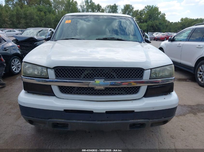 2004 Chevrolet Silverado 1500 Ls VIN: 2GCEC19V041121977 Lot: 43342832