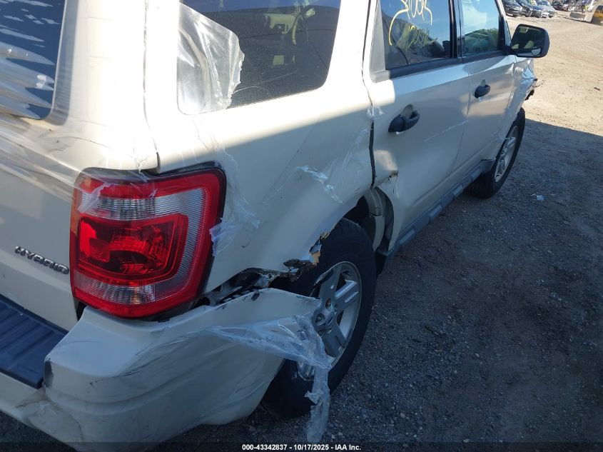 2009 Ford Escape Hybrid Limited VIN: 1FMCU59339KC38272 Lot: 43342837