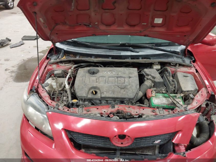 2009 Toyota Corolla S VIN: 1NXBU40EX9Z121524 Lot: 43342844