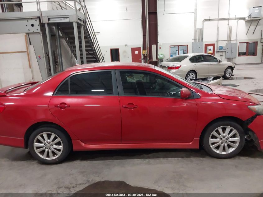 2009 Toyota Corolla S VIN: 1NXBU40EX9Z121524 Lot: 43342844