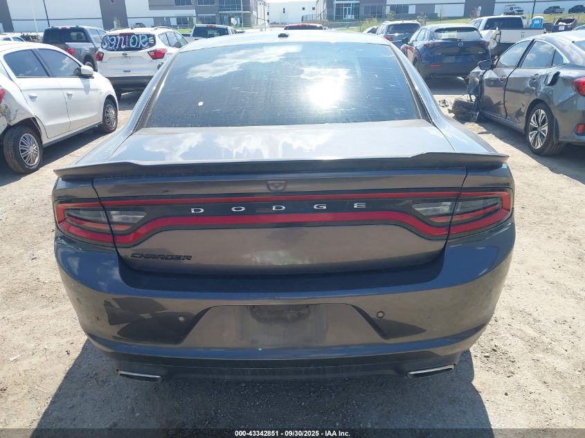 2018 Dodge Charger Sxt Rwd VIN: 2C3CDXBG4JH196725 Lot: 43342851
