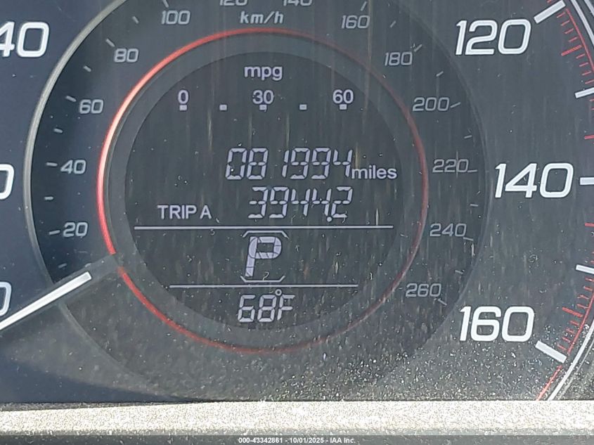 2015 Honda Accord Ex-L V-6 VIN: 1HGCT2B85FA007789 Lot: 43342861