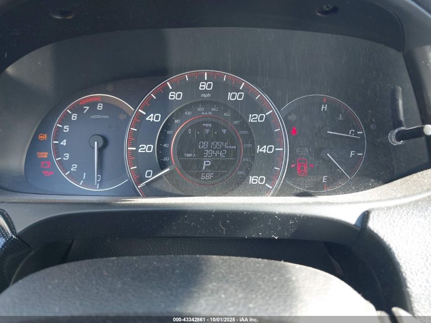 2015 Honda Accord Ex-L V-6 VIN: 1HGCT2B85FA007789 Lot: 43342861