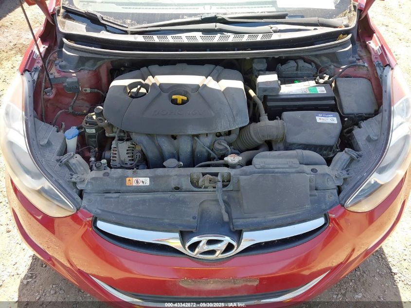 2012 Hyundai Elantra Gls (Ulsan Plant) VIN: KMHDH4AE5CU420745 Lot: 43342872