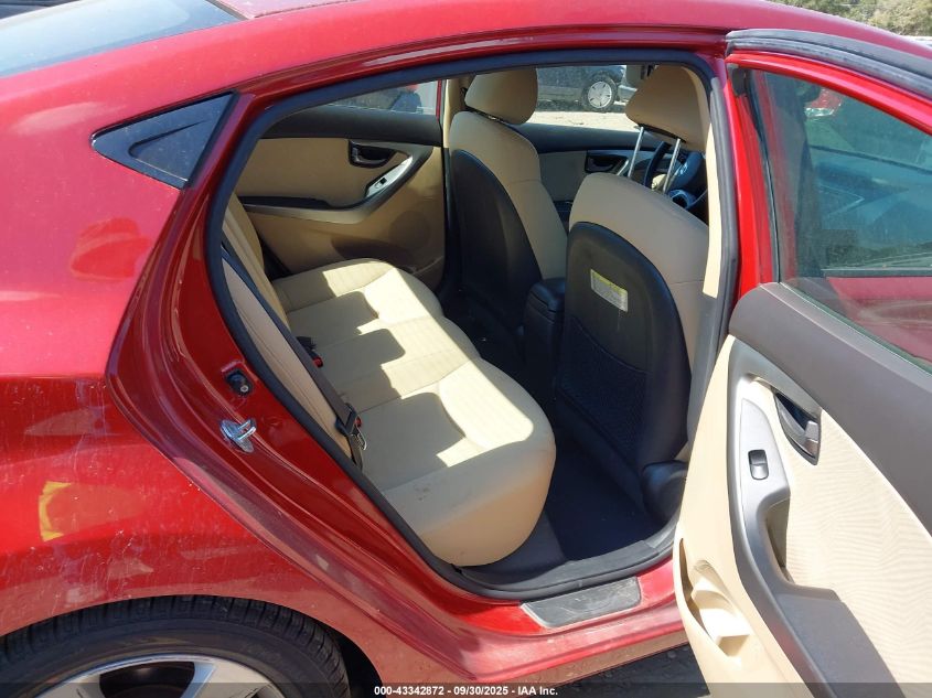 2012 Hyundai Elantra Gls (Ulsan Plant) VIN: KMHDH4AE5CU420745 Lot: 43342872