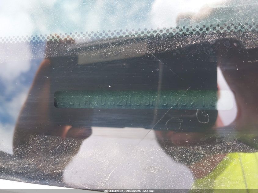 2008 Toyota Tacoma Prerunner V6 VIN: 3TMJU62N58M055718 Lot: 43342892