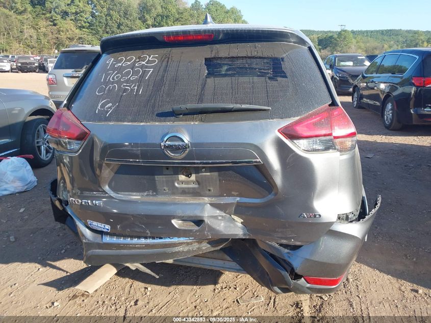 2017 Nissan Rogue S VIN: JN8AT2MV8HW013170 Lot: 43342893