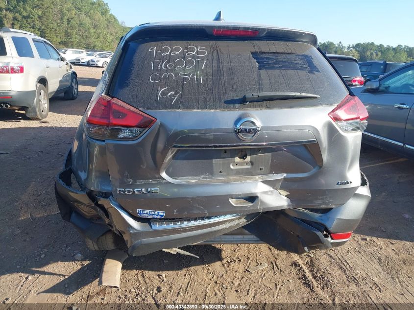 2017 Nissan Rogue S VIN: JN8AT2MV8HW013170 Lot: 43342893