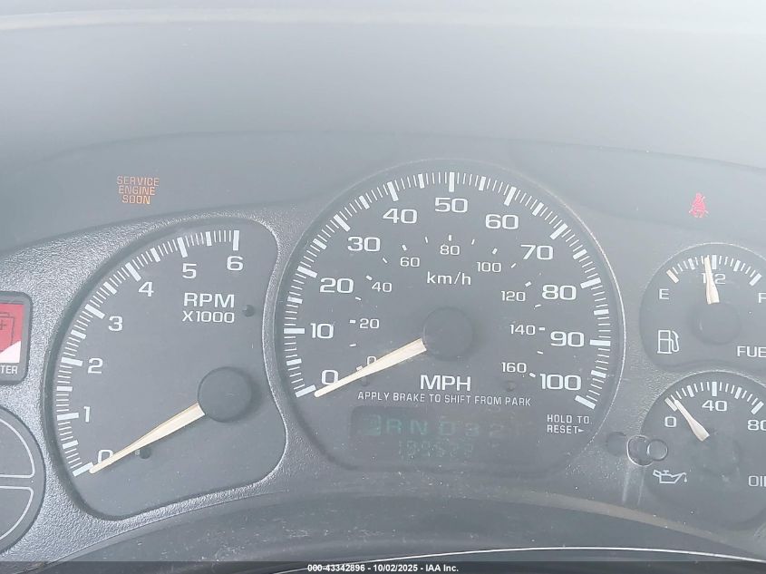 2002 Chevrolet Silverado 1500 VIN: 2GCEK19V521287718 Lot: 43342896