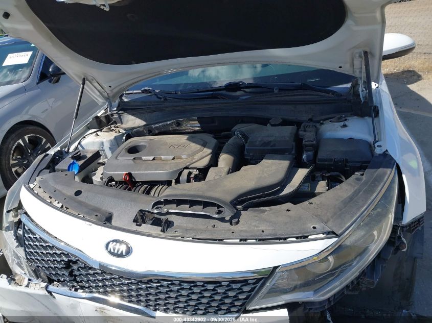 2016 Kia Optima Ex VIN: 5XXGU4L38GG107029 Lot: 43342902