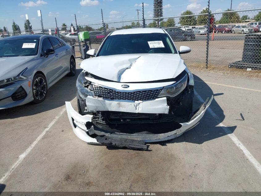 2016 Kia Optima Ex VIN: 5XXGU4L38GG107029 Lot: 43342902