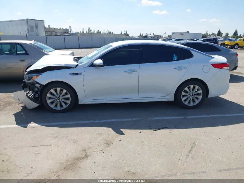 2016 Kia Optima Ex VIN: 5XXGU4L38GG107029 Lot: 43342902