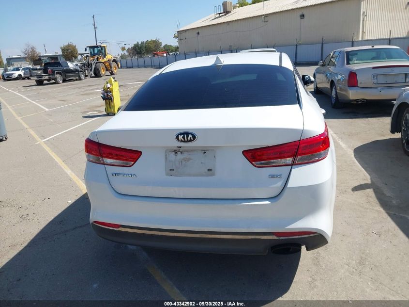 2016 Kia Optima Ex VIN: 5XXGU4L38GG107029 Lot: 43342902
