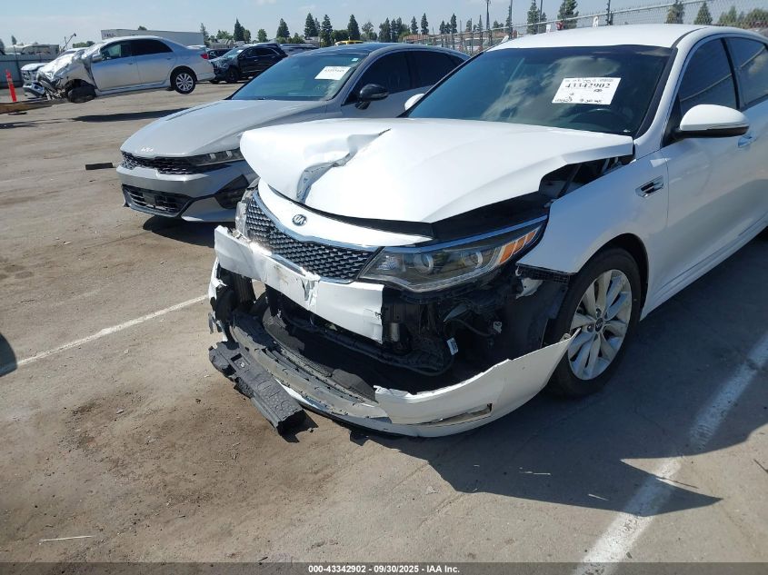 2016 Kia Optima Ex VIN: 5XXGU4L38GG107029 Lot: 43342902