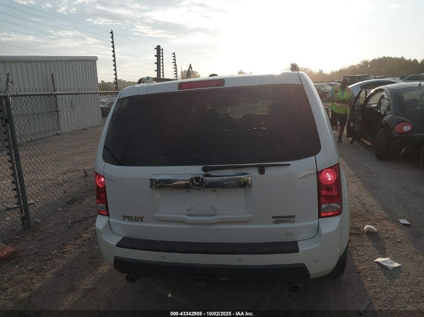 2011 Honda Pilot Touring VIN: 5FNYF4H9XBB095599 Lot: 43342908