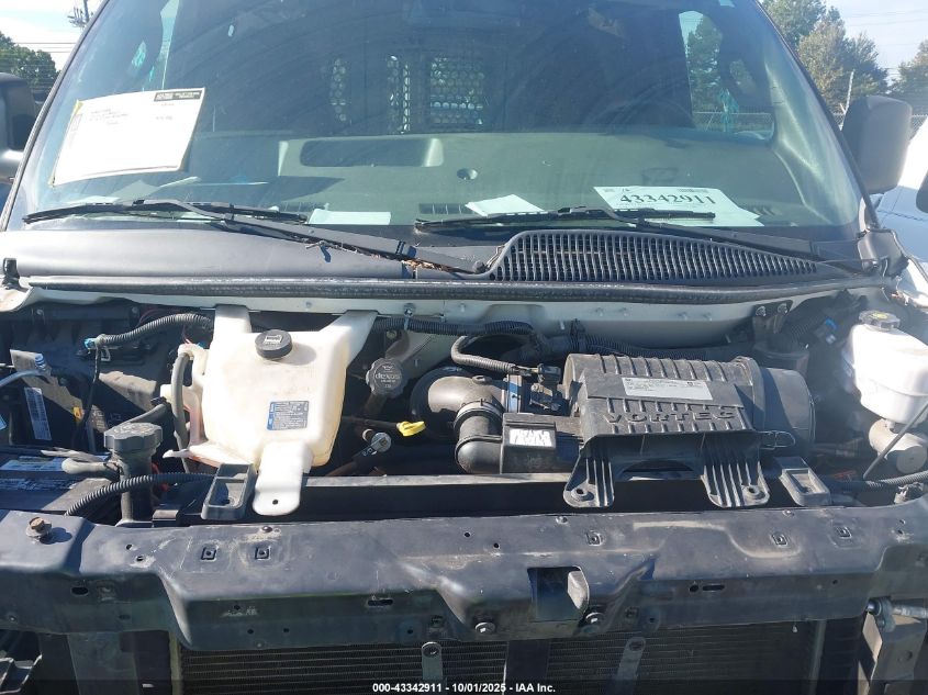 2018 Chevrolet Express 2500 Work Van VIN: 1GCWGAFG0J1904247 Lot: 43342911