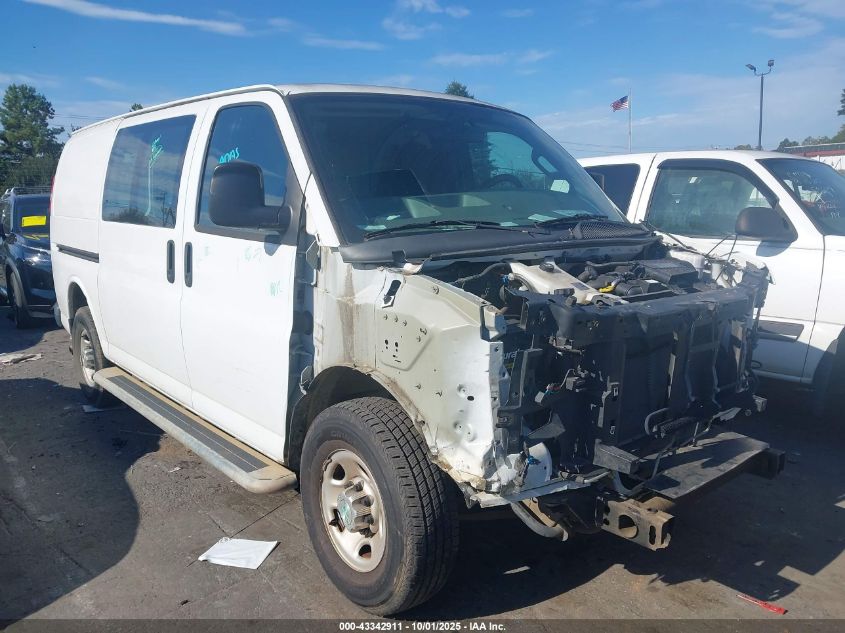 2018 Chevrolet Express 2500 Work Van VIN: 1GCWGAFG0J1904247 Lot: 43342911