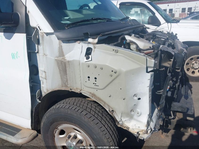 2018 Chevrolet Express 2500 Work Van VIN: 1GCWGAFG0J1904247 Lot: 43342911