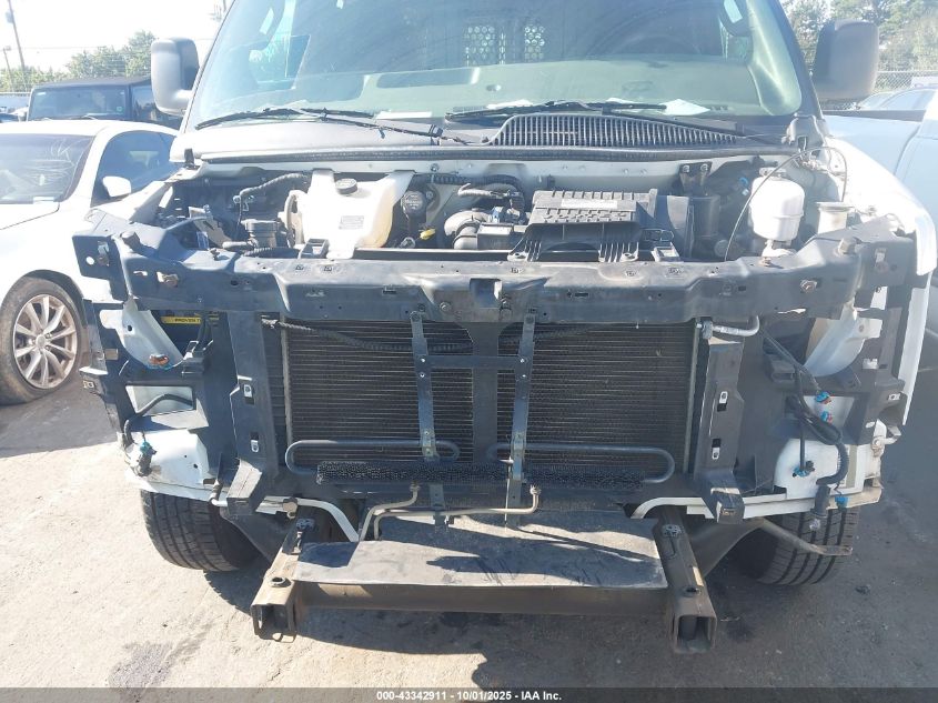 2018 Chevrolet Express 2500 Work Van VIN: 1GCWGAFG0J1904247 Lot: 43342911