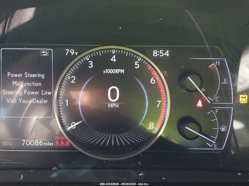 2019 Lexus Es 350 VIN: 58ABZ1B16KU017539 Lot: 43342948