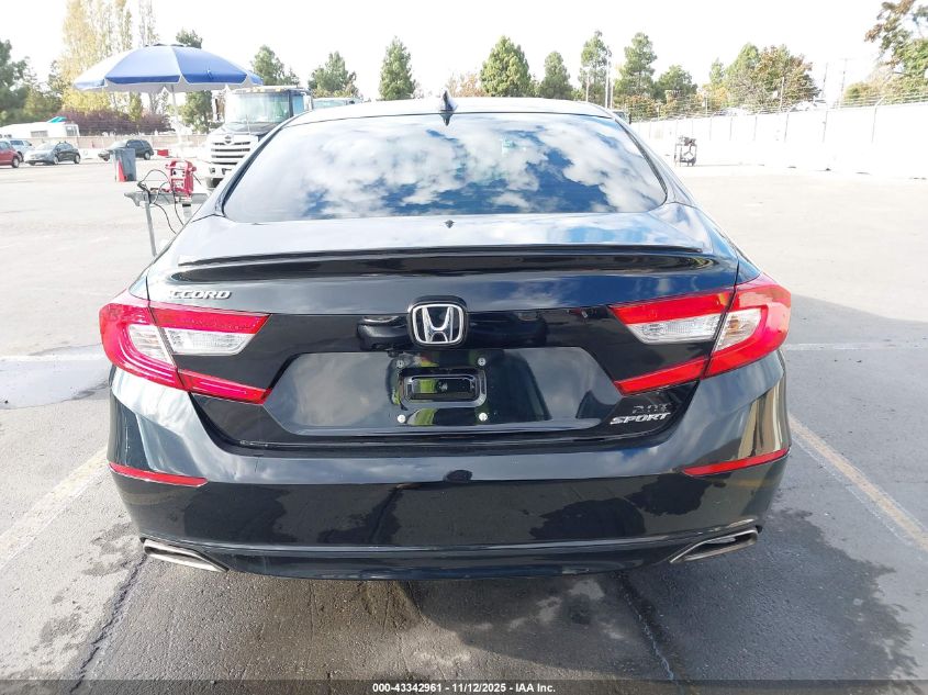 2021 Honda Accord Sport 2.0T VIN: 1HGCV2F32MA034051 Lot: 43342961