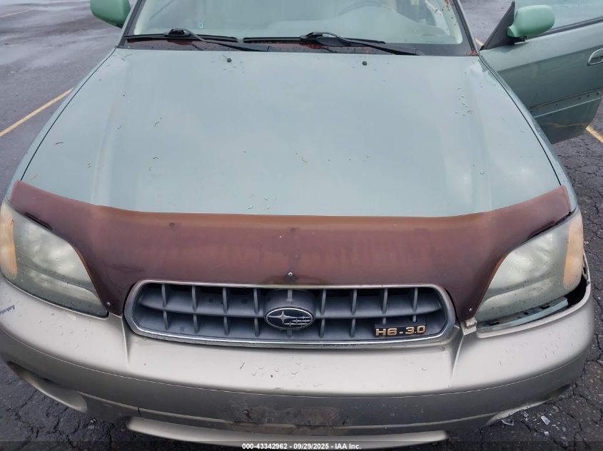 2003 Subaru Outback H6-3.0 L.l. Bean Edition VIN: 4S3BH806X37619267 Lot: 43342962