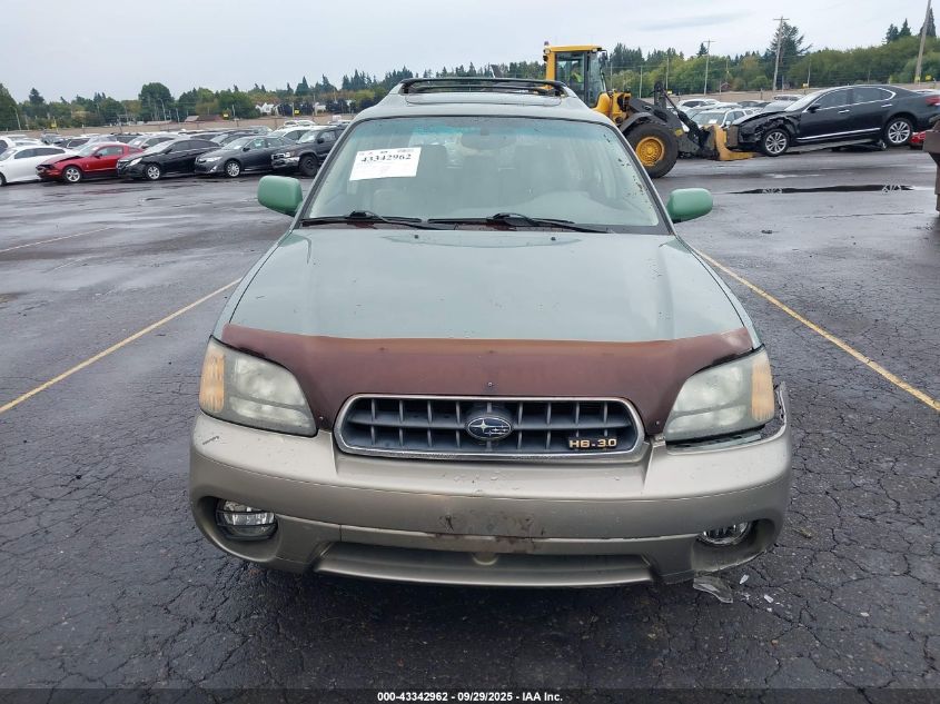 2003 Subaru Outback H6-3.0 L.l. Bean Edition VIN: 4S3BH806X37619267 Lot: 43342962