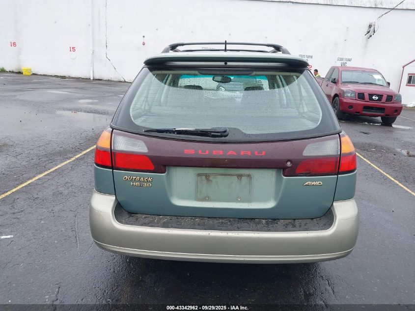 2003 Subaru Outback H6-3.0 L.l. Bean Edition VIN: 4S3BH806X37619267 Lot: 43342962