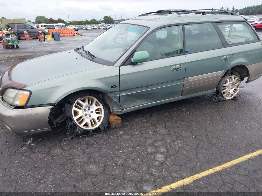2003 Subaru Outback H6-3.0 L.l. Bean Edition VIN: 4S3BH806X37619267 Lot: 43342962