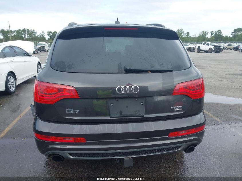 2014 Audi Q7 3.0T S Line Prestige VIN: WA1DGAFEXED001804 Lot: 43342983