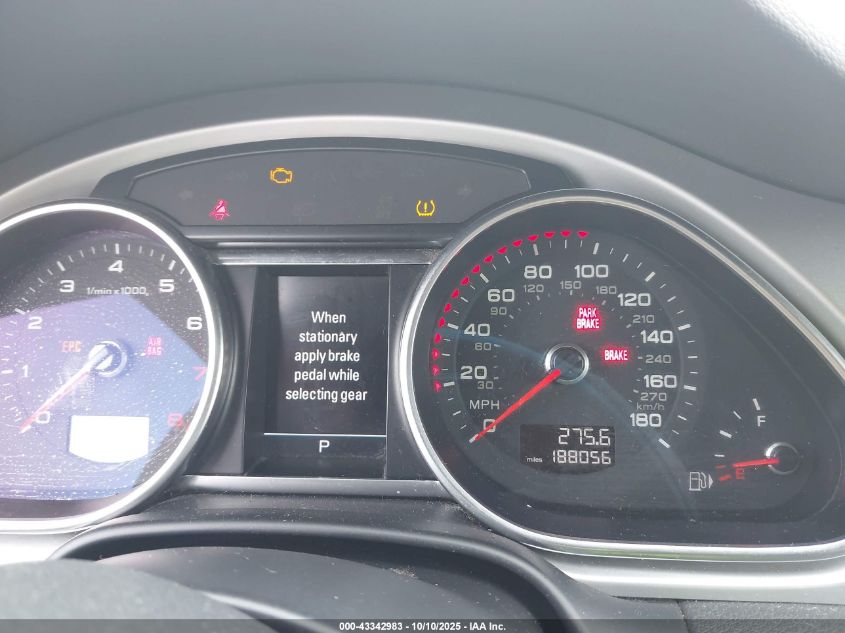 2014 Audi Q7 3.0T S Line Prestige VIN: WA1DGAFEXED001804 Lot: 43342983