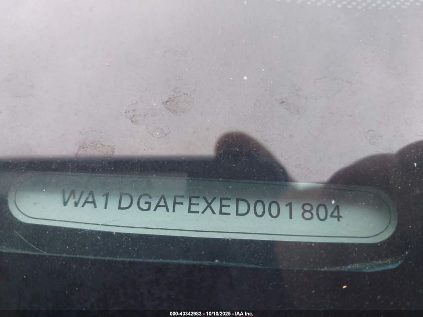 2014 Audi Q7 3.0T S Line Prestige VIN: WA1DGAFEXED001804 Lot: 43342983